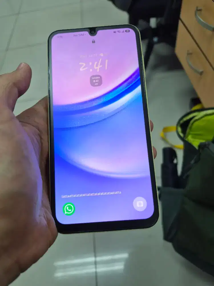 Samsung A15 second