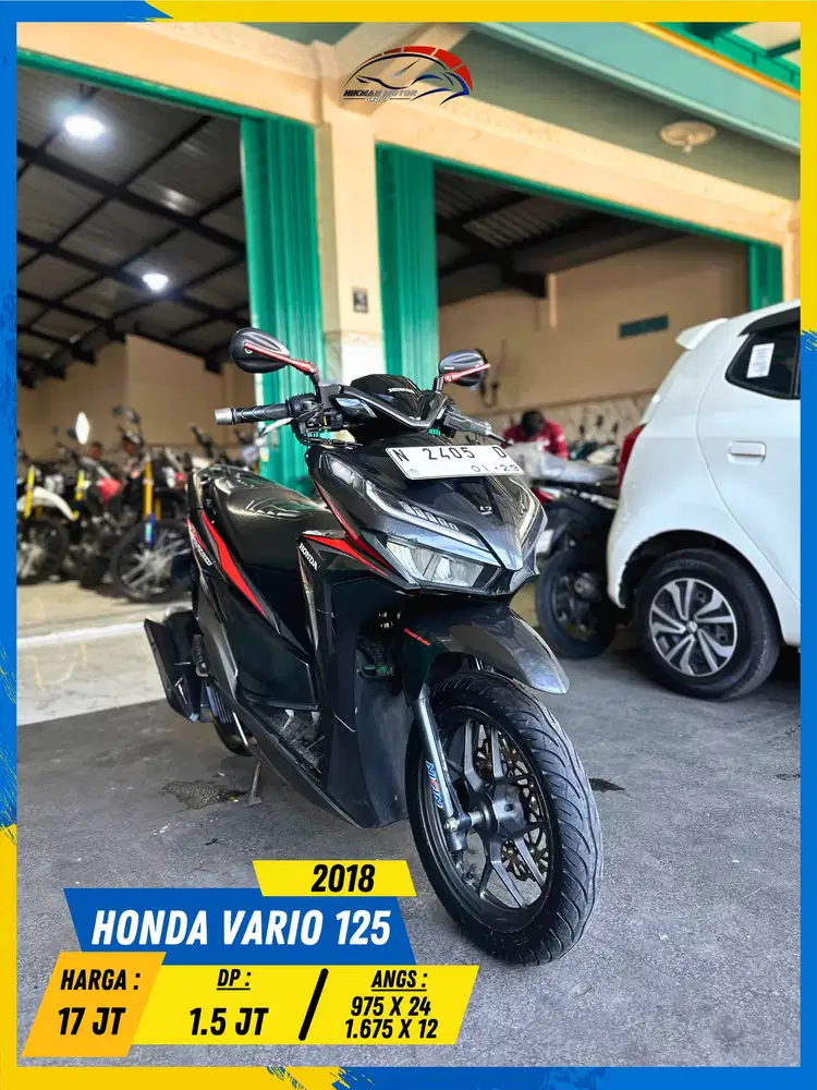 HONDA VARIO 125 2018 TERMURAH SE MALANG BOSS HIKMAH MOTOR KEPUH
