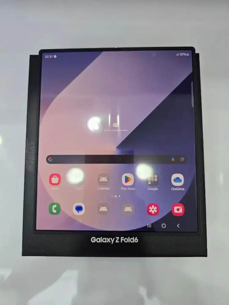 Samsung Z Fold 6 5G 12+8/256Gb Blue Ex Garansi resmi SEIN -MasterCom