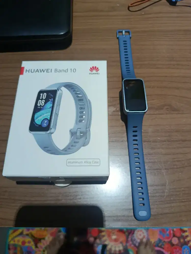 JAM TANGAN SMART WATCH HUWAWEI BAND 10 BLUE