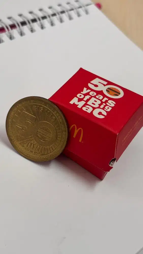 Koin McD Big Mac 50th 2018 (50 years of big mac)