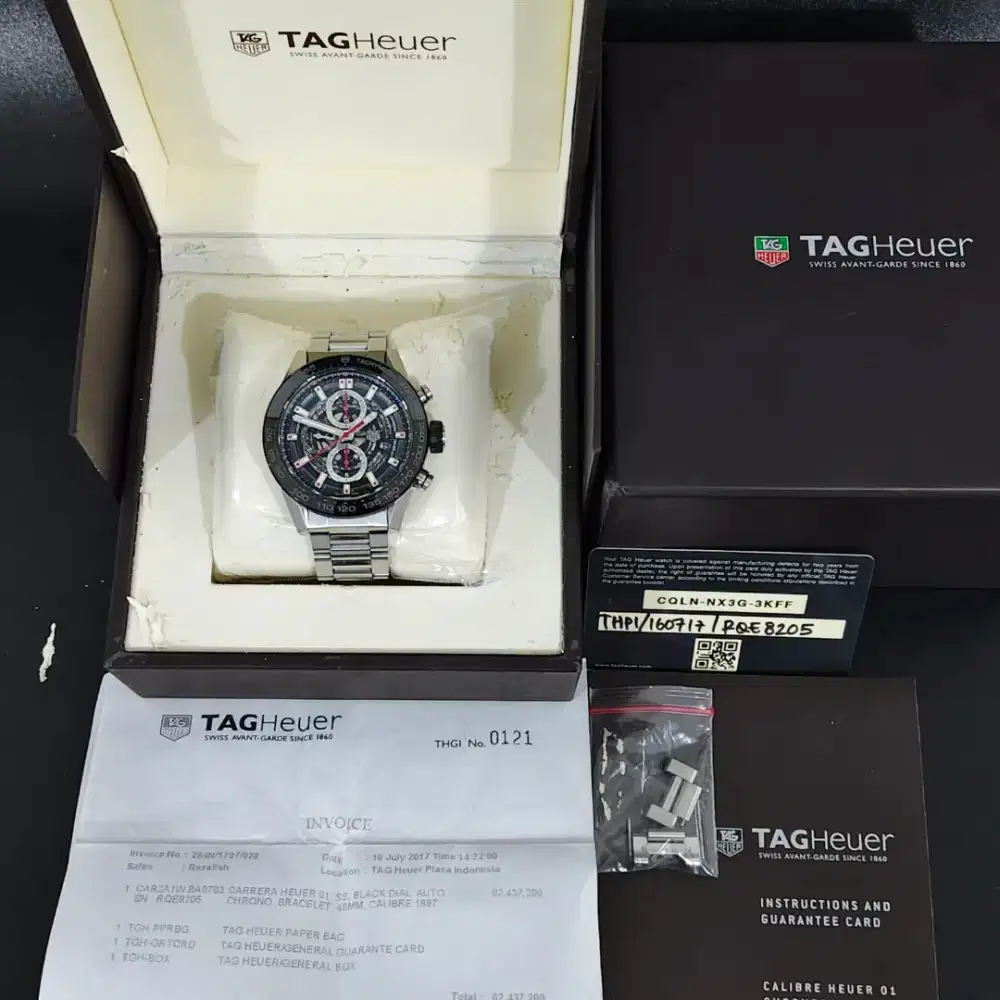 [For Sale] TAG Heuer Carrera HEUER 01 Chron Skeleton CAR201V 3017