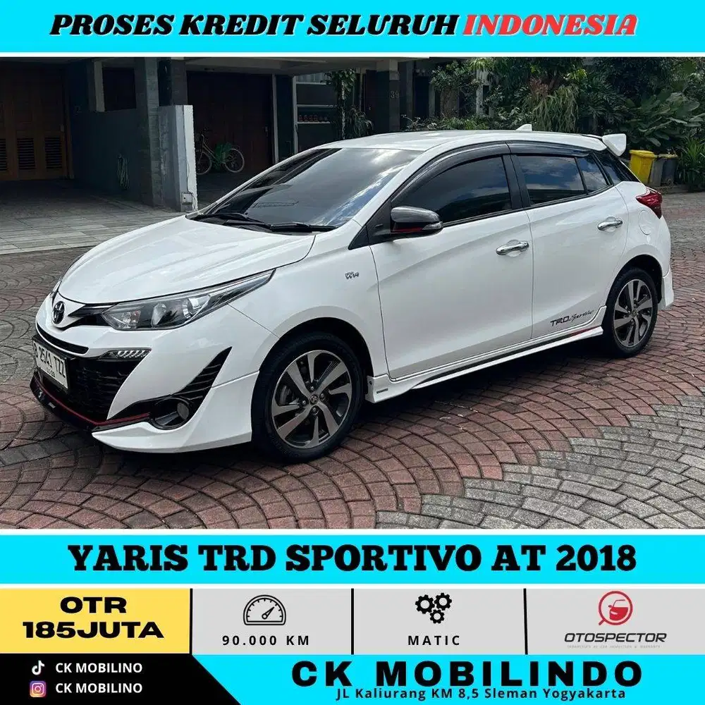 YARIS TRD SPORTIVO AT 2018 suspensi lincah
