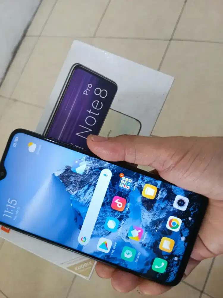 Xiaomi Note 8Pro Ram 6Gb/64Gb.Perfect-Golden Ponsel