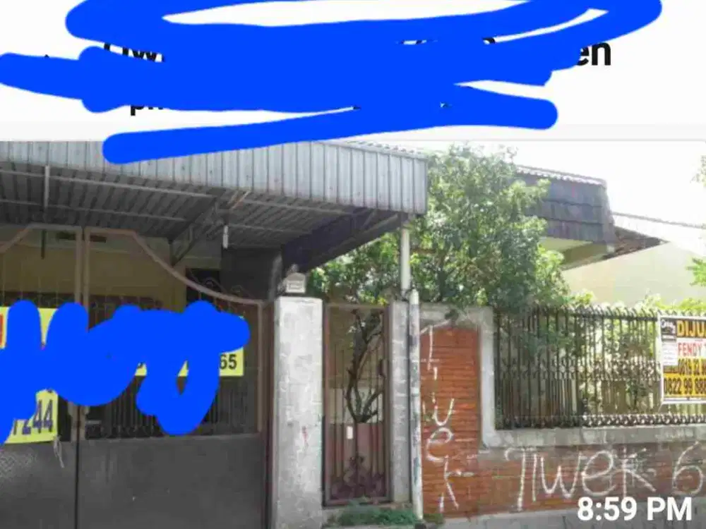 Rumah di Jakarta Tomang jalan Rawa Kepa