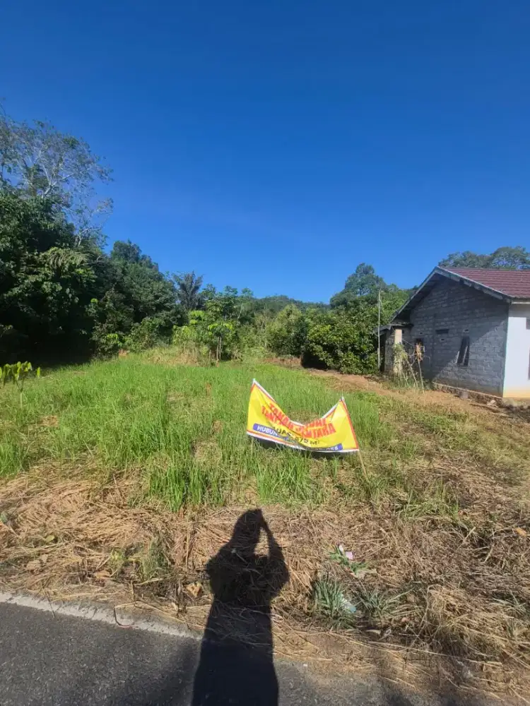 TANAH DIJUAL CEPAT PINGGIR JALAN RAYA
