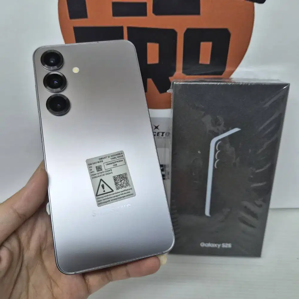 Samsung S25 Silver 12/256GB FULLSET No Minus Ex Sein