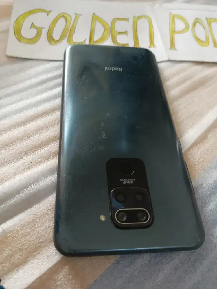 Xiaomi Note 9 128Gb/Ram8(6+2Gb)perfect-Golden ponsel