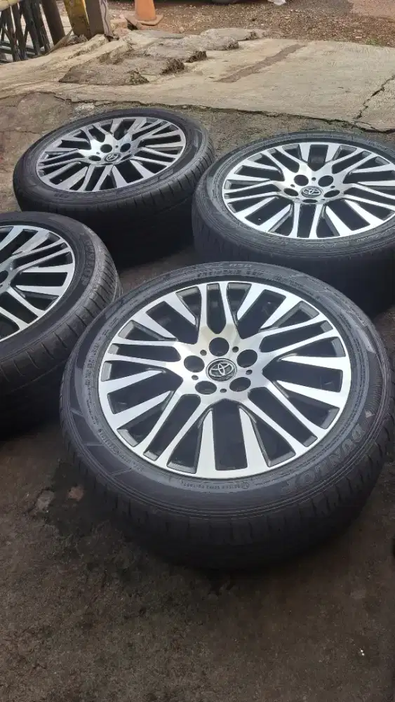 Velg alphard original alphrad ring 18 for innova harier venturer rush