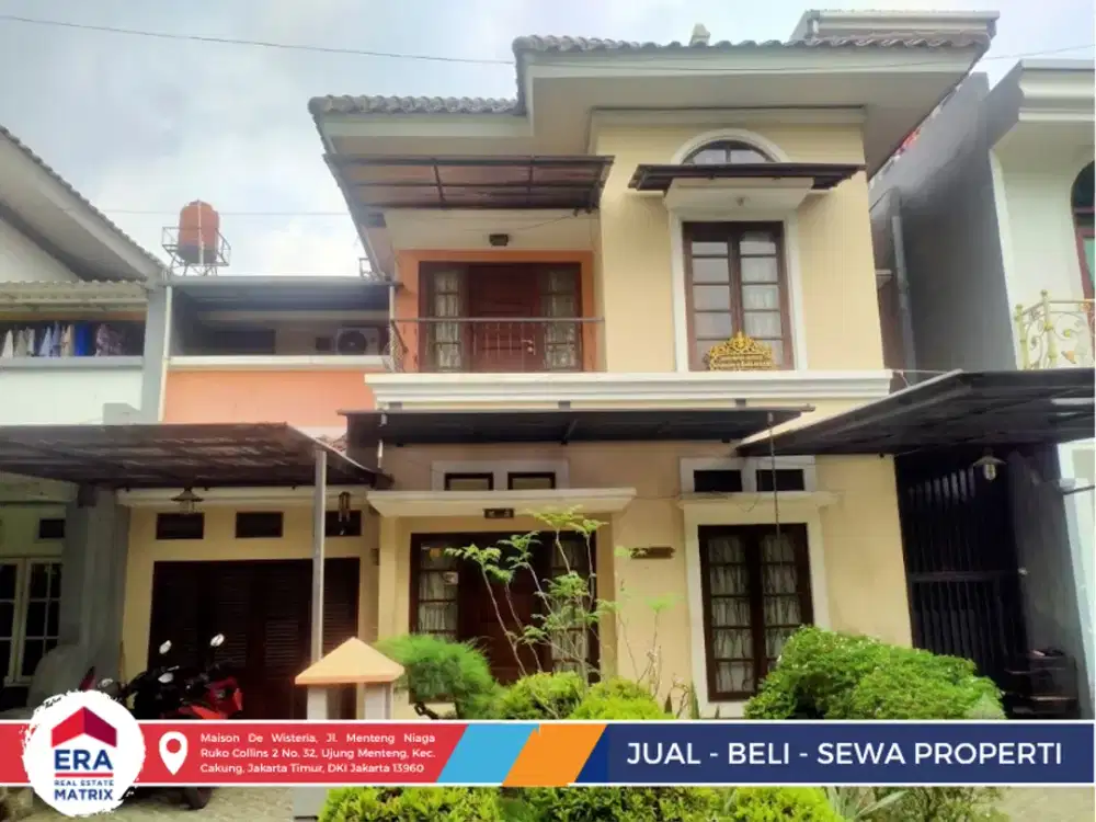 Jual Rumah SHM Cluster Taman Tjikini Metland Menteng - Super Luas & Semi Furnish