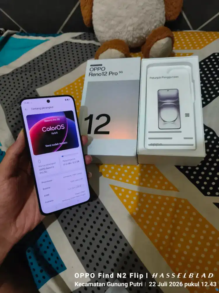 Oppo reno 12 pro 5g 12/512