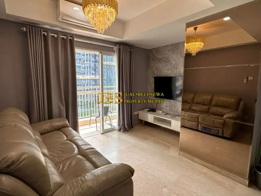 Dijual Apartemen Fully Furnished Lux Podomoro City Deli Medan Tower Liberty
