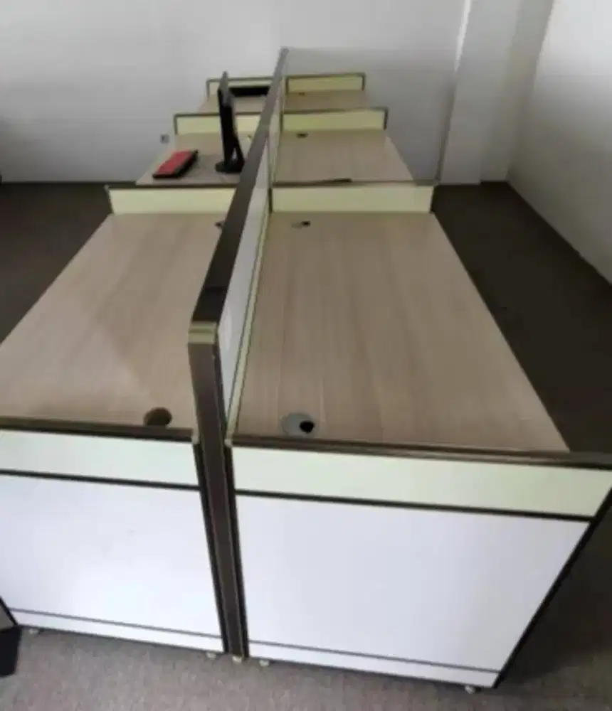 Jual meja kantor 6 set