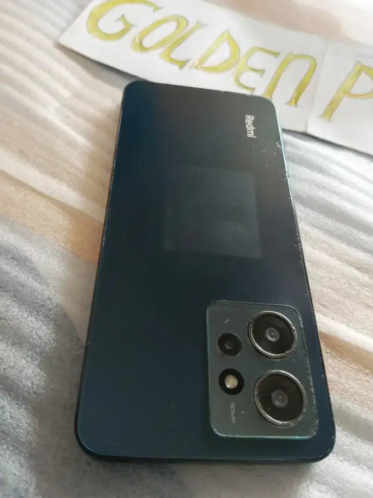 Xiaomi Note 12 Ram12Gb(8+4Gb)/128Gb.Perfect-Golden Ponsel