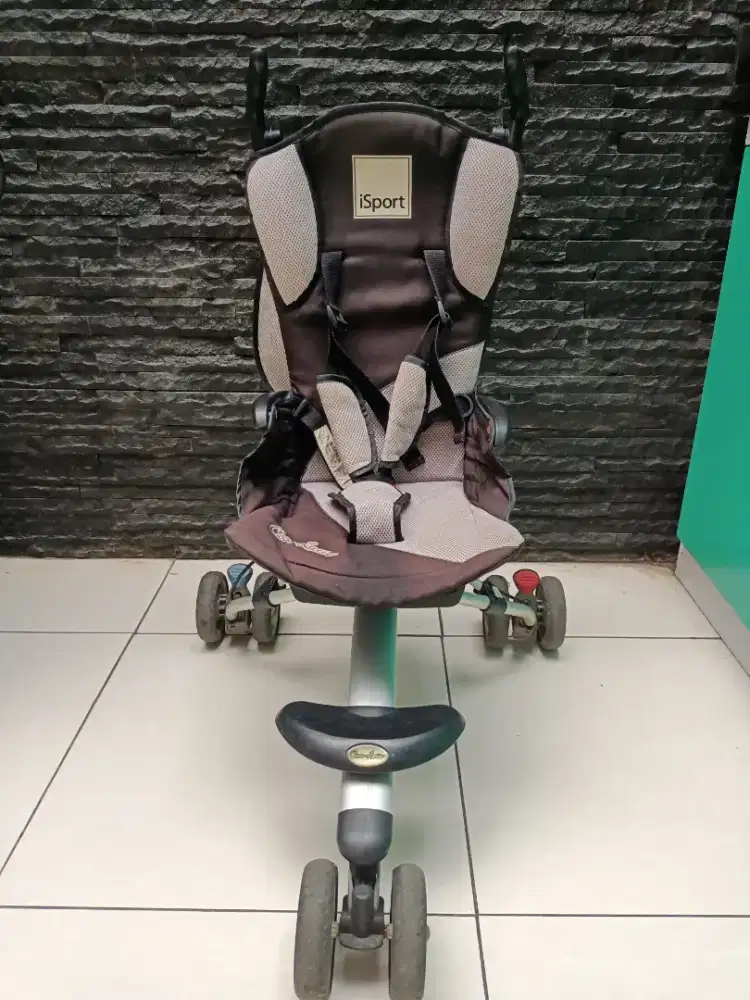 Bismillah...stroller cocolate isport