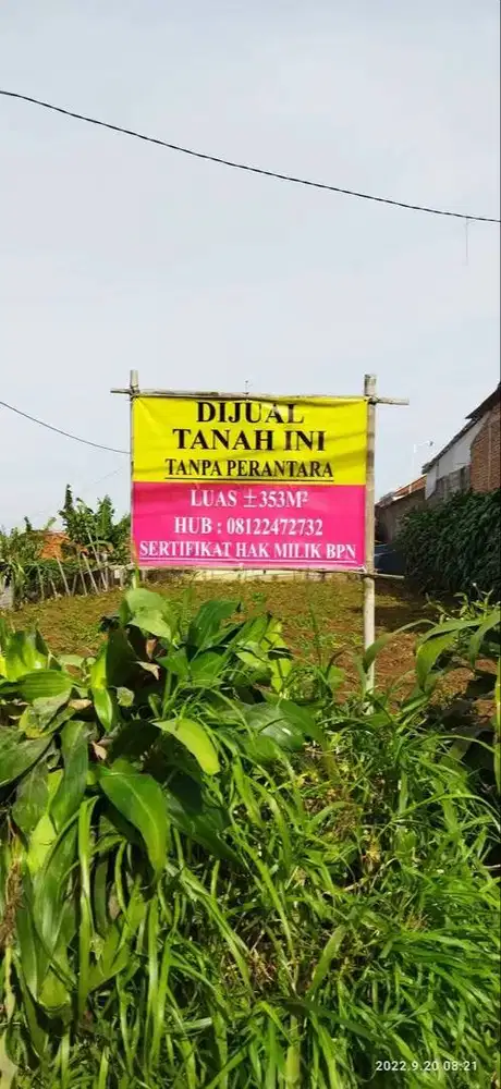 Dijual tanah datar area cisarua lembang