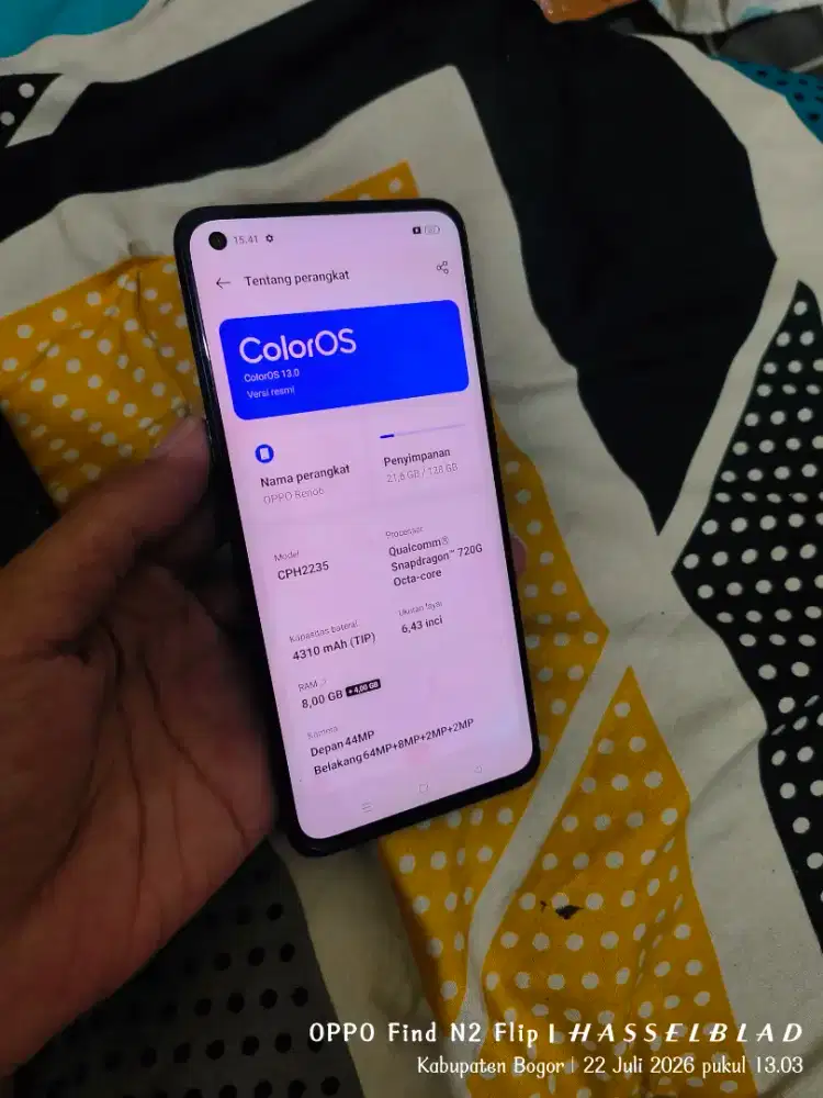 Oppo reno 6 5g 8/128
