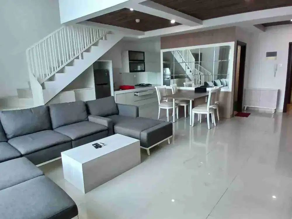 Disewakan Unit Apartemen SOHO Podomoro City Jakarta Barat Tipe Ebony Furnished Lengkap
