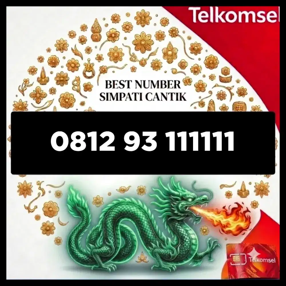 Nomor cantik simpati Telkomsel