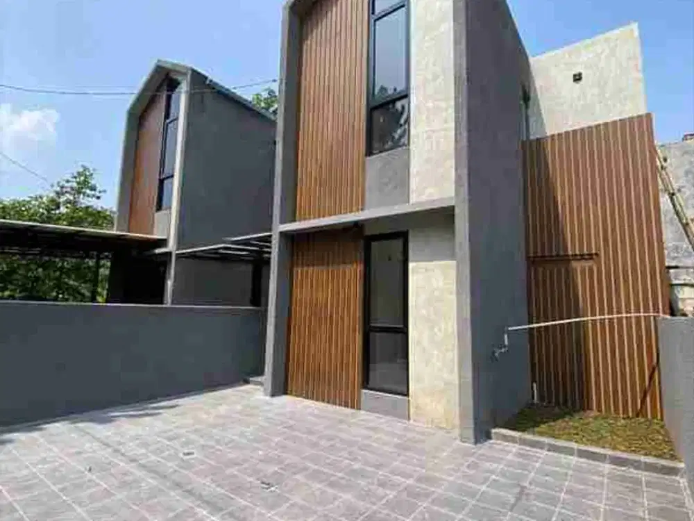 Rumah baru dalam cluster modern siap huni di Jagakarsa