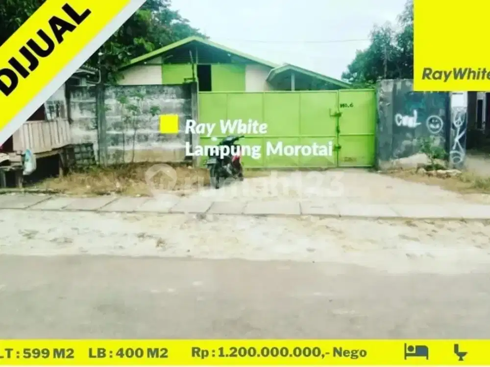 Gudang di jl.P.Tirtayasa Campang Raya Bandar Lampung