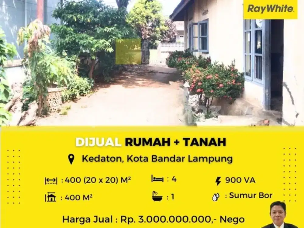 DIJUAL TANAH BONUS BANGUNAN COCOK BUAT KOS KOSAN