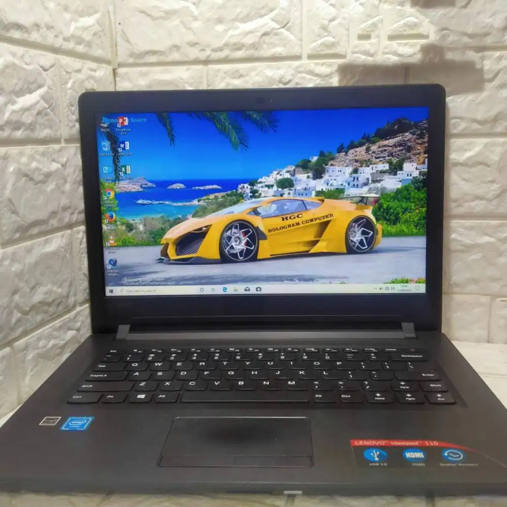 LAPTOP Lenovo Ideapad 110-14IBR Celeron N3060 Layar 14 inch *RHC
