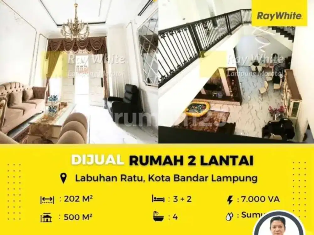 DIJUAL RUMAH DI LABUHAN RATU KOTA BANDAR LAMPUNG