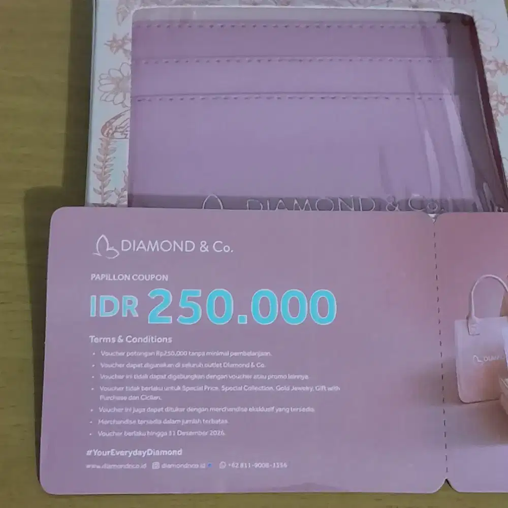 VOUCHER BELANJA DIAMOND & CO