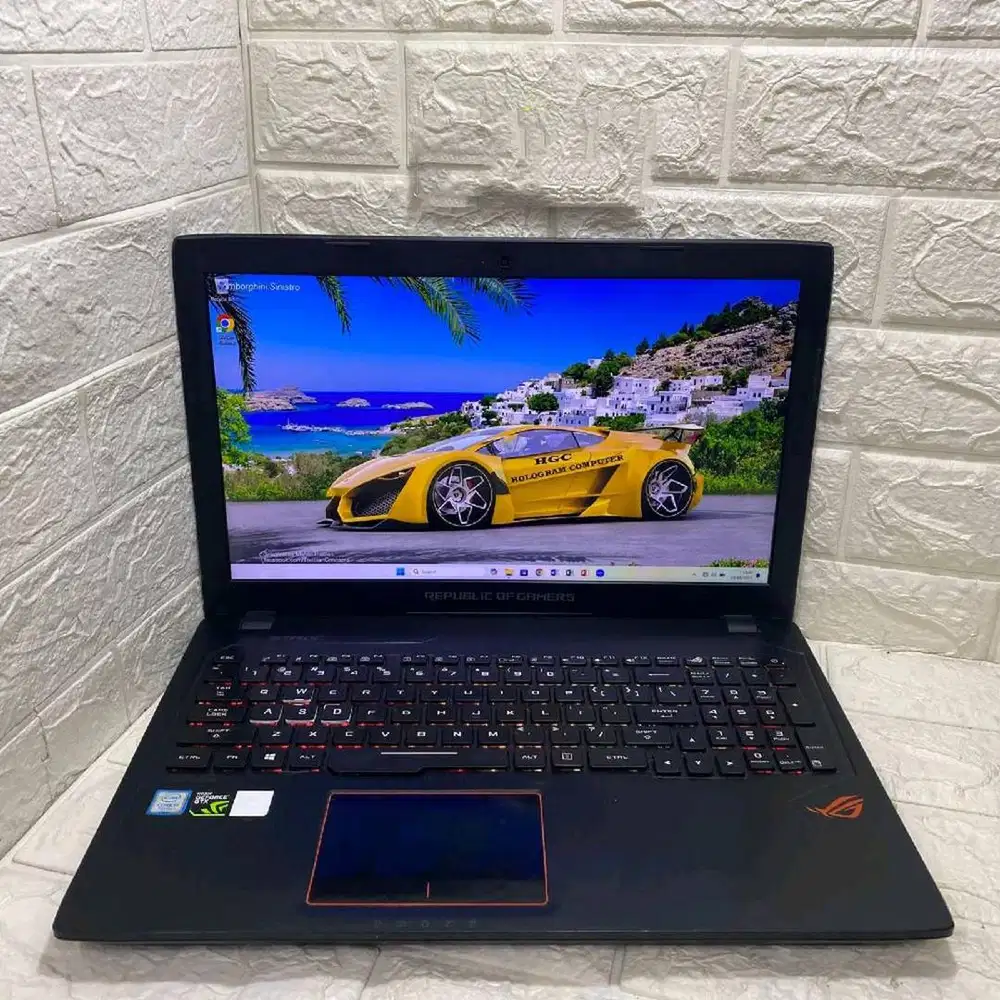 LAPTOP ASUS GL553VD GAMING I7 GEN7 VGA GTX 1050 RAM 16 SSD 256 *RHC