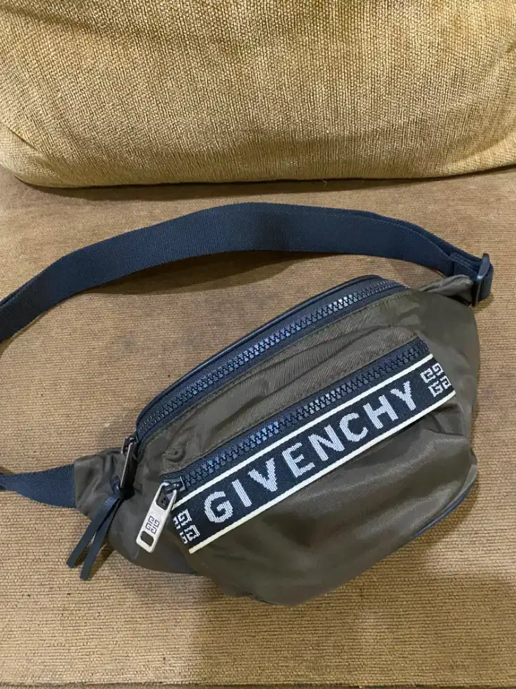 Waistbag givenchy nylon green army good quality