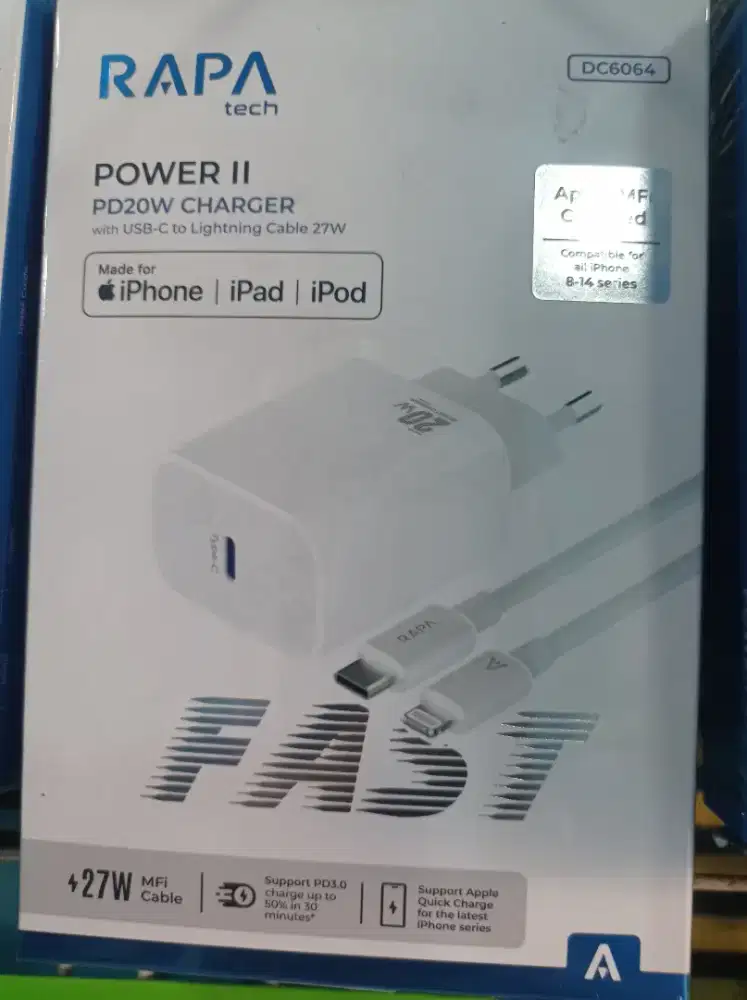 TC Type-C to Lightning 27W RAPATech