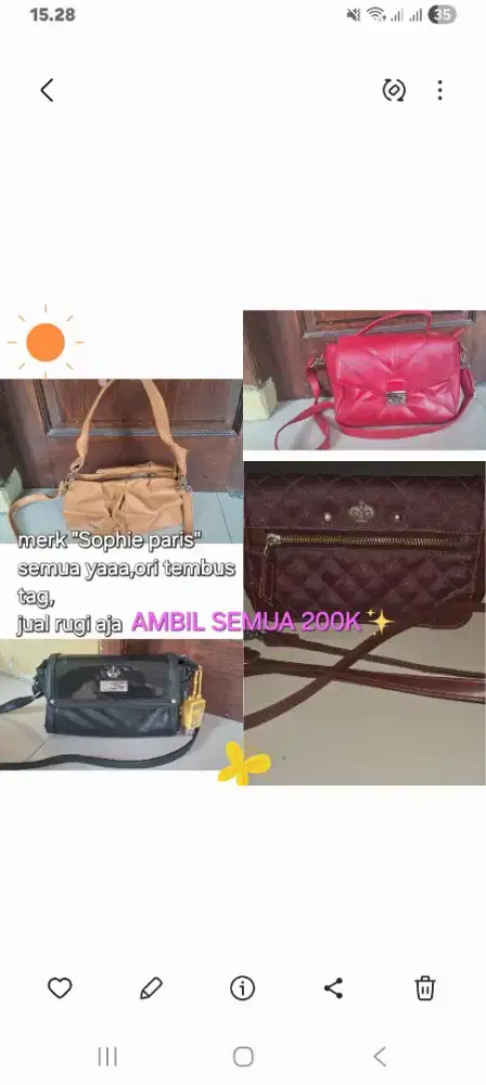 Tas Slempang Wanita Shopie Martin