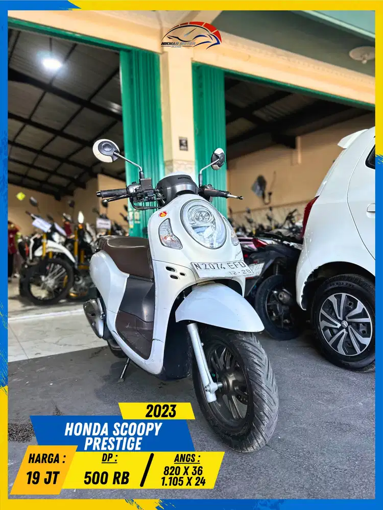 HONDA SCOOPY PRESTIGE 2023 NEGO SAMPE DEAL BOSKUU HIKMAH MOTOR KEPUH