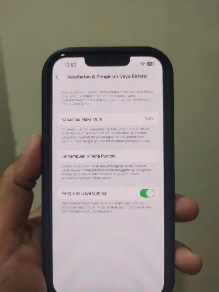 Aplle I Phone 13 128 Hitam