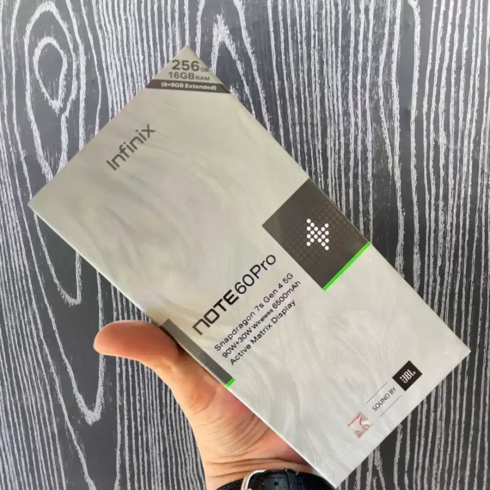 INFINIX NOTE 60 PRO 5G 8GB/256GB SEGEL BOX GARANSI RESMI