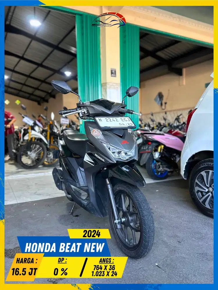 HONDA BEAT NEW 2024 SIAP GASS MASZEHH HIKMAH MOTOR KEPUH