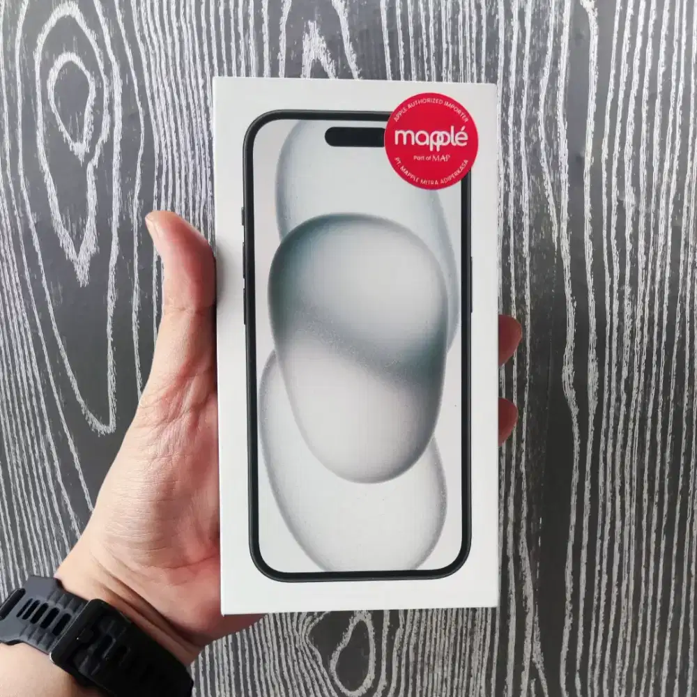 IPHONE 15 128GB SEGEL BOX GARANSI RESMI Digimap