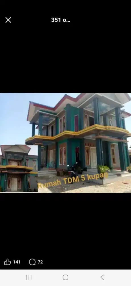 Jual atau di kontrakan