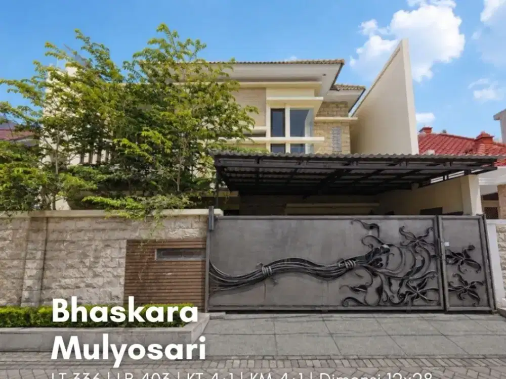 Rumah Bhaskara, Mulyosari MINIMALIS, MURAH