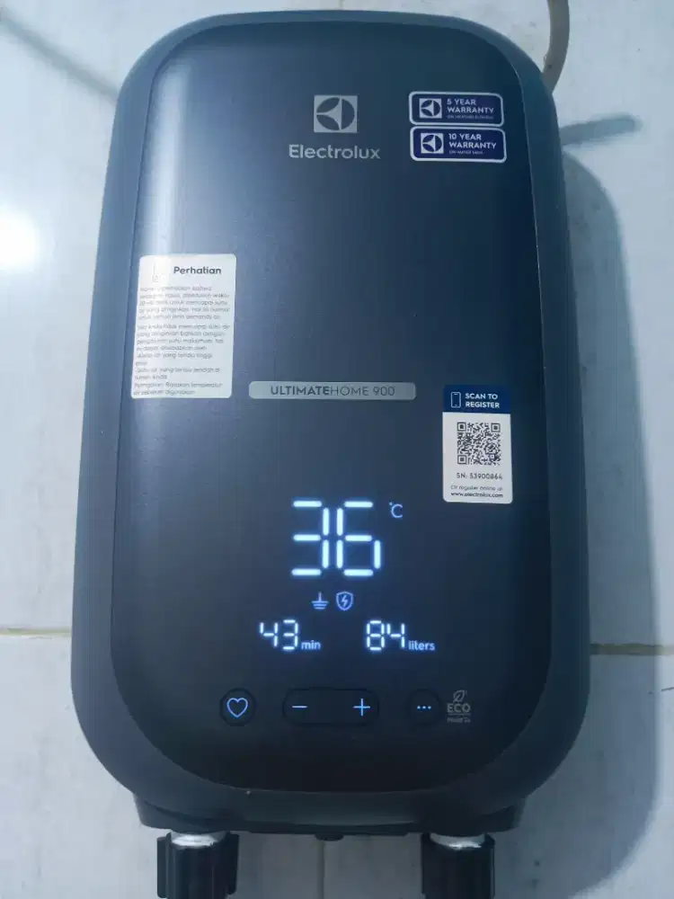 Water heater instans