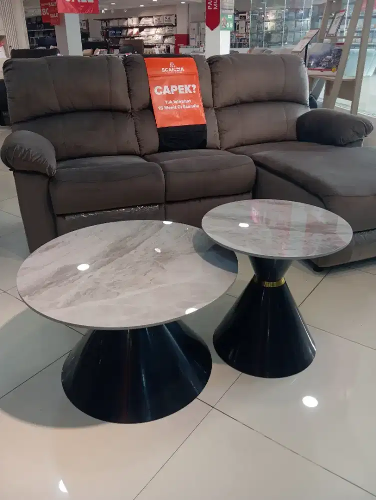 Meja Tamu Stilo Grey