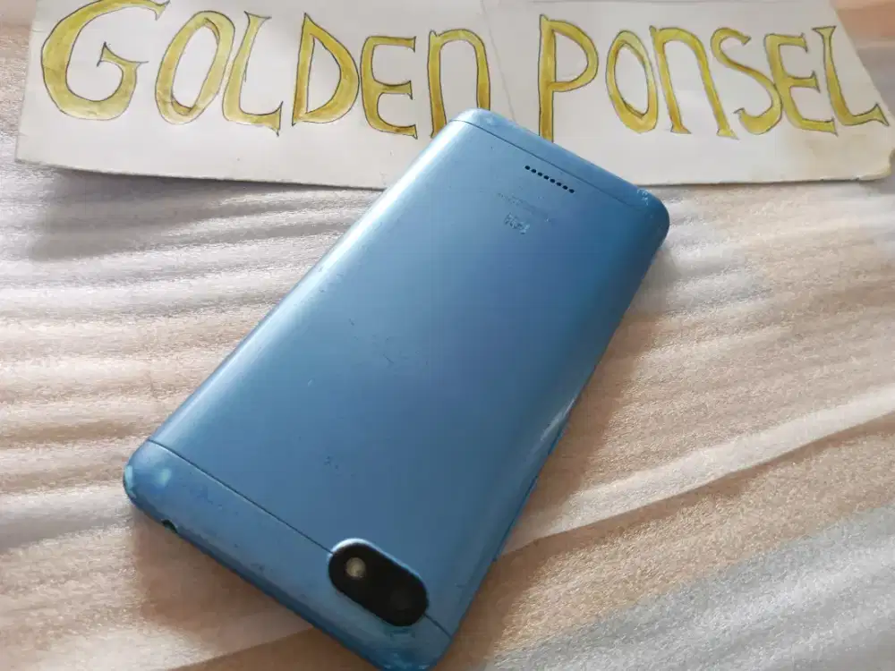 Xiaomi 6A blue 16Gb/Ram2Gb/4G-Golden ponsel