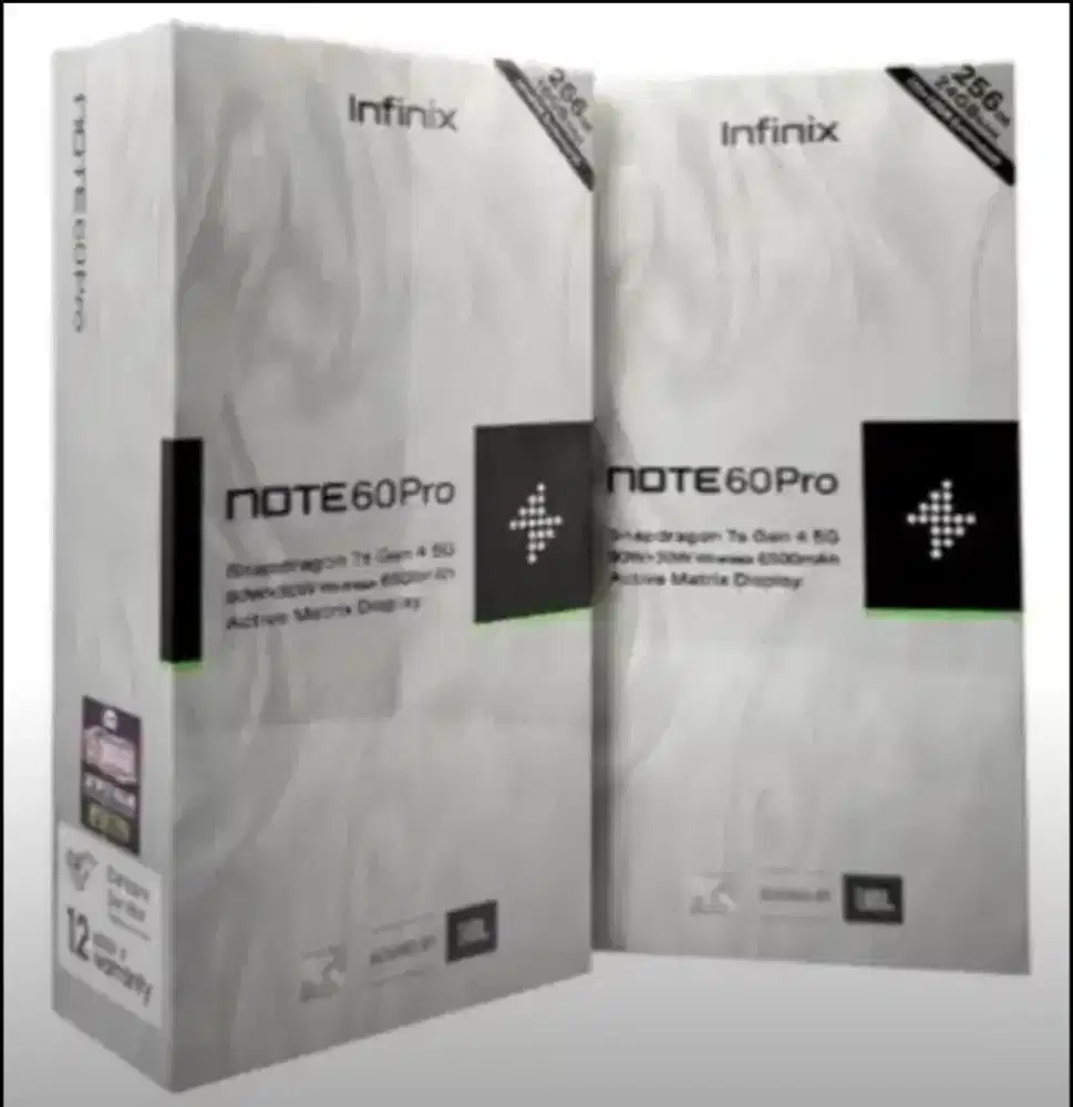 Infinix Note 60 Pro 5G 8/256 - 12/256 BNIB Garansi Resmi Indonesia