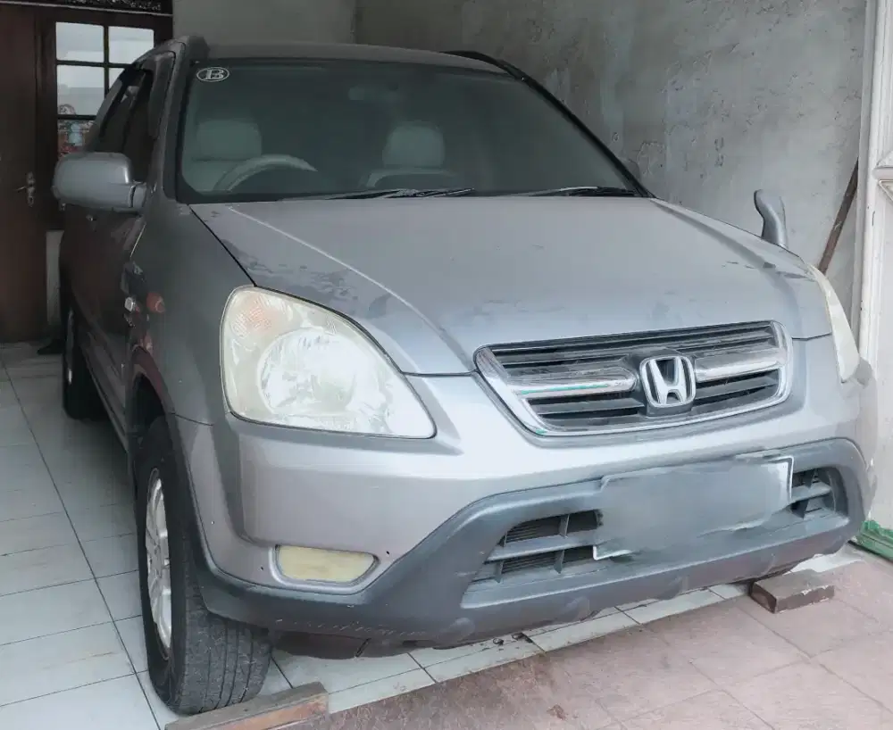MOBIL HONDA CRV GEN 2 2004 MATIC 2000 CC AUTOMATIC ABU SILVER
