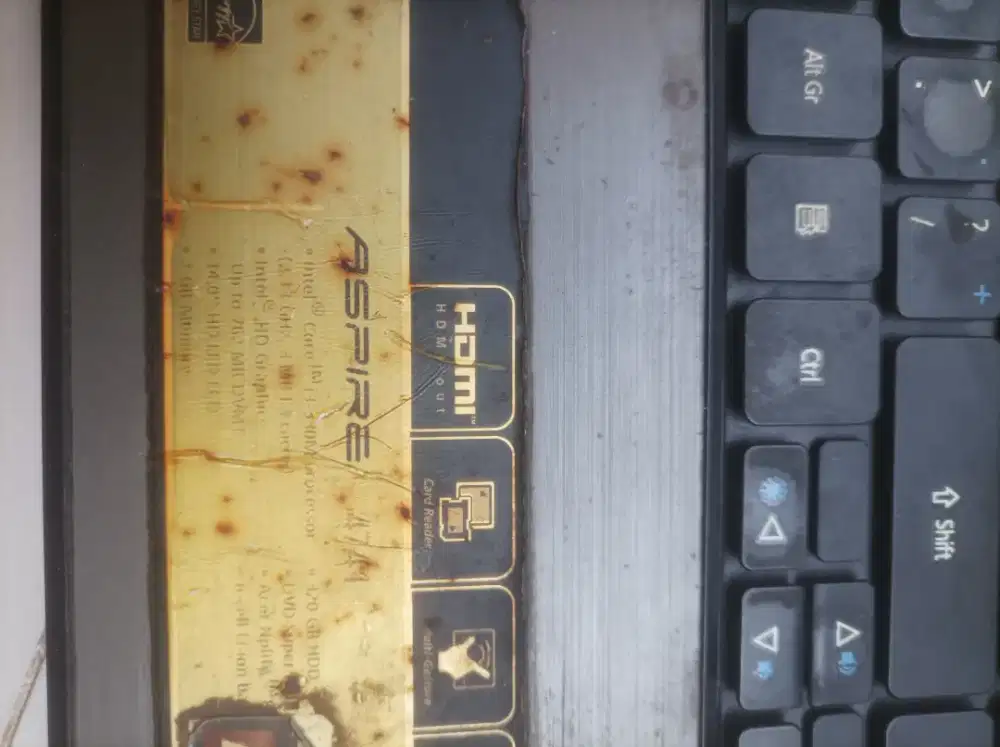 Laptop Acer 4741 core i3