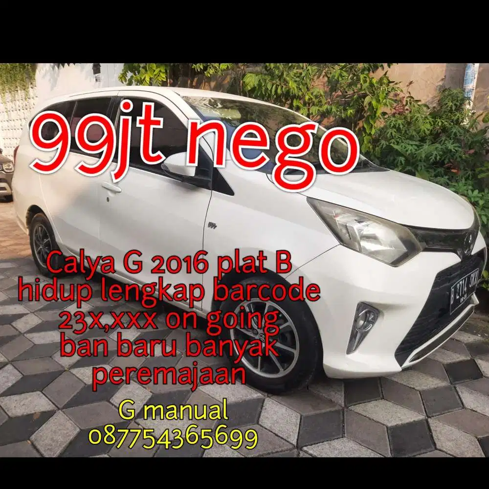 Toyota Calya 2016 Bensin