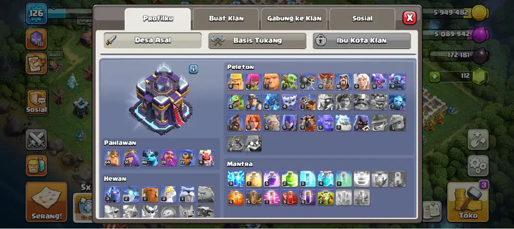 Game coc masih cacat
