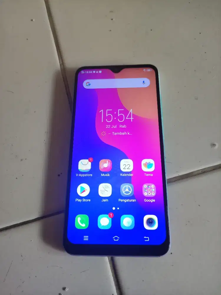 Dijual hp vivo Y91c, ram 2/32, batangan