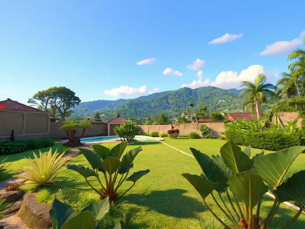 Cozy & Aesthetic Villa Cisarua – Private Staycation Puncak View Pegunungan dan Private Pool